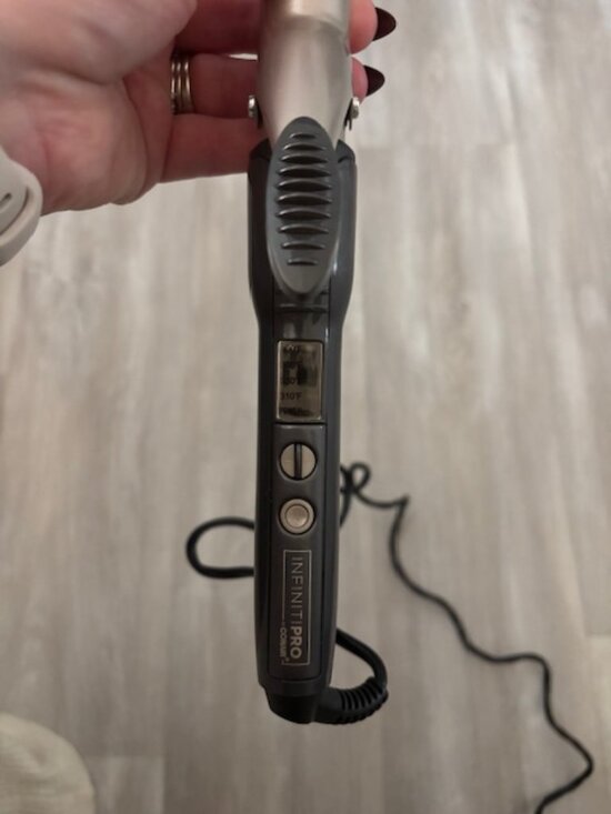 INFINITIPRO BY CONAIR Tourmaline Ceramic Curling Iron 1" - Picture 2 of 2